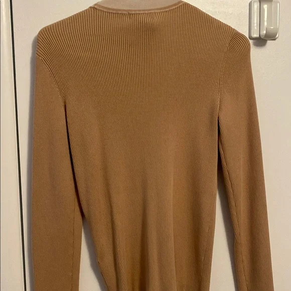 Calvin Klein Jeans Camel Turtleneck Sweater - Picture 4 of 5
